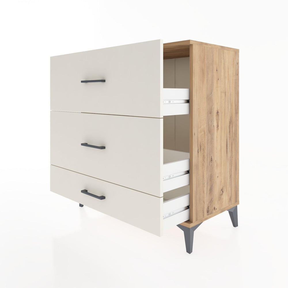 Woodntry Modüler Şifonyer Çam 88x44x84 cm Çekmeceli C6-3