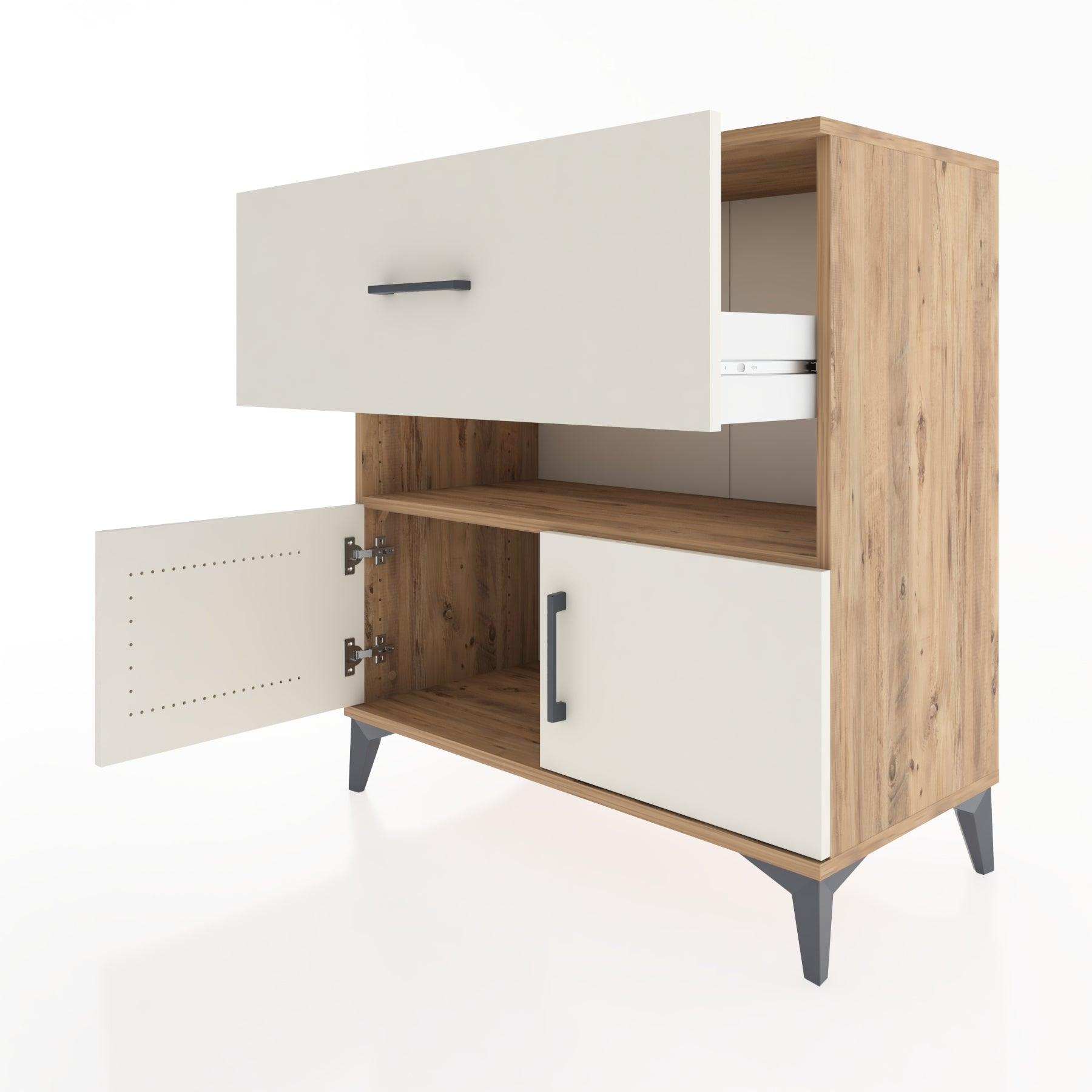 Woodntry Modular Dresser Pine 88x44x84 cm Functional F108-3