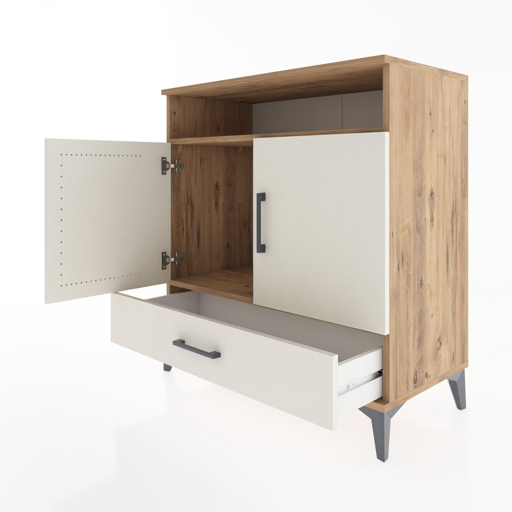 Woodntry Modüler Şifonyer Çam 88x44x84 cm Fonksiyonel F63-3