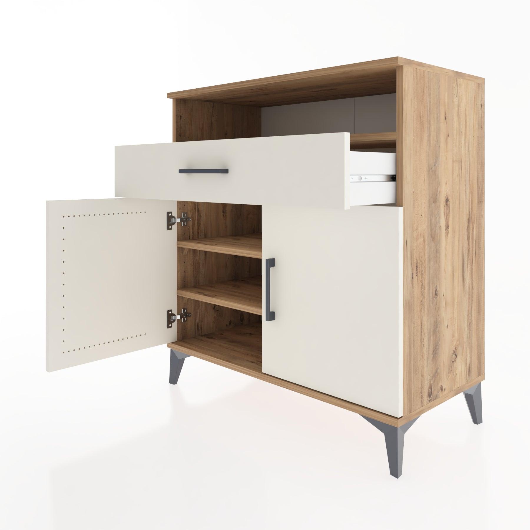 Woodntry Modular Dresser Pine 88x44x84 cm Functional F34-3
