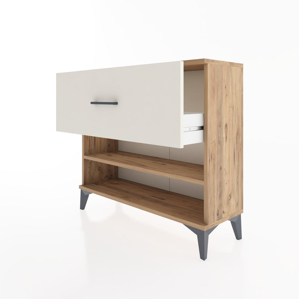 Woodntry Modüler Şifonyer Çekmece ve Raf 88x30x68 cm Çam - Woodntry