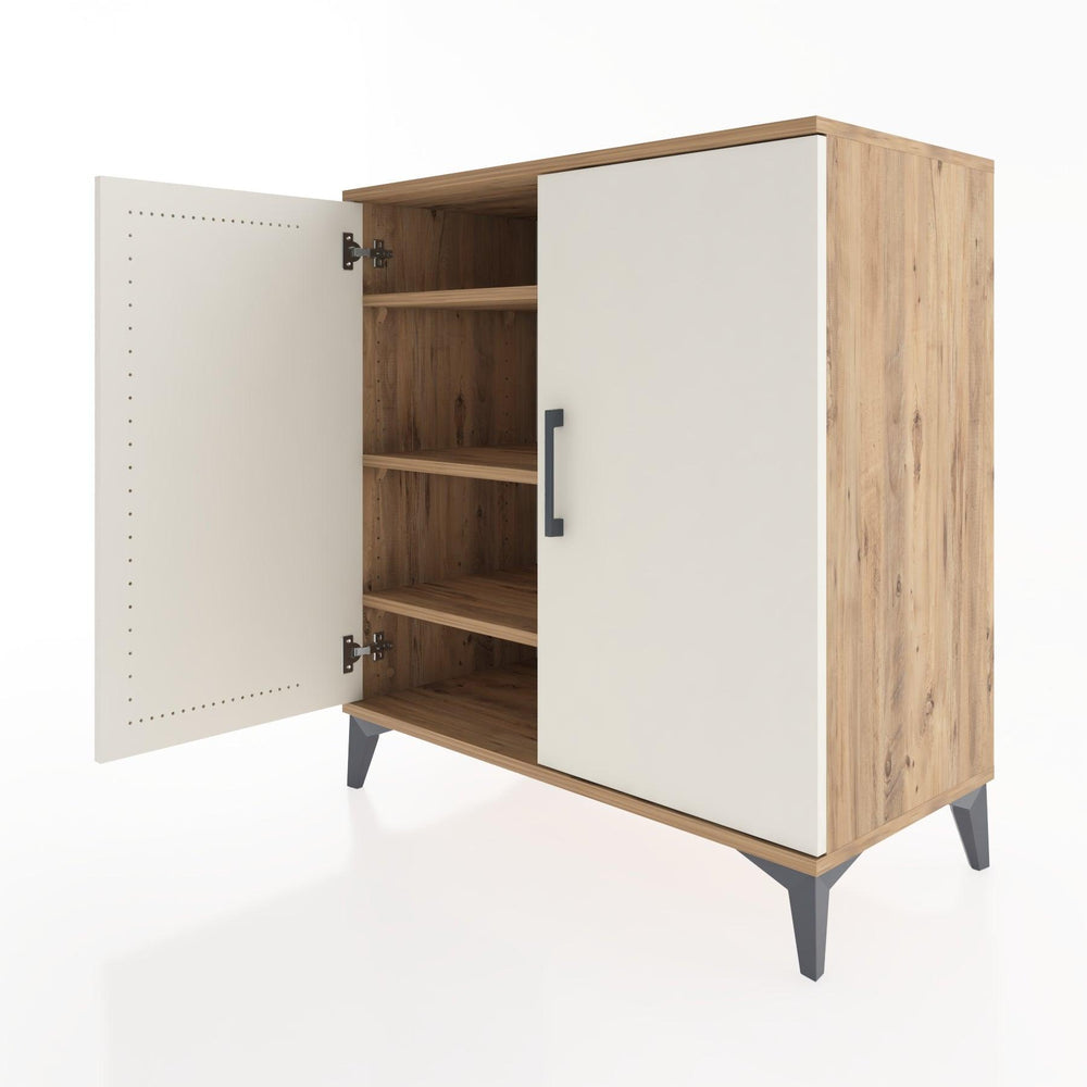 Woodntry Modüler Şifonyer Çam 88x44x84 cm Kapaklı K88-3