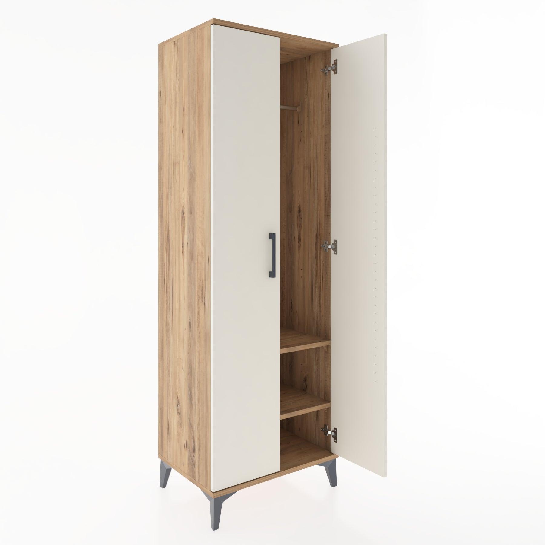 Woodntry Modular Cabinet Pine 60x44x170 cm with Cover K31-3
