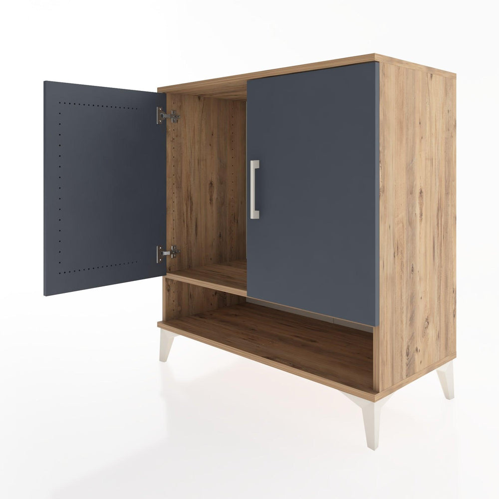 Woodntry Modular Dresser Pine 88x44x84 cm with Cover and Shelf KR77-3