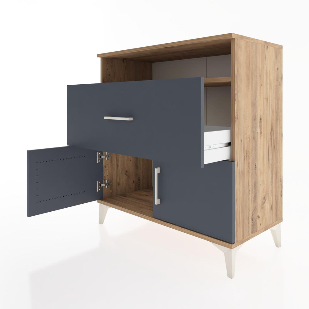 Woodntry Modular Dresser Pine 88x44x84 cm Functional F118-3