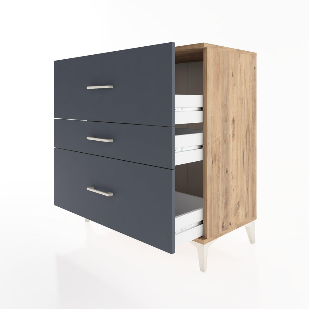 Woodntry Modular Dresser Pine 88x44x84 cm Drawer C1-3