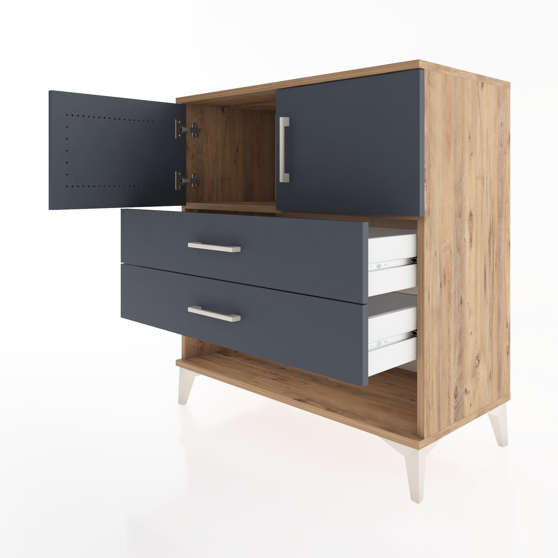 Woodntry Modular Dresser Pine 88x44x84 cm Functional F100-3