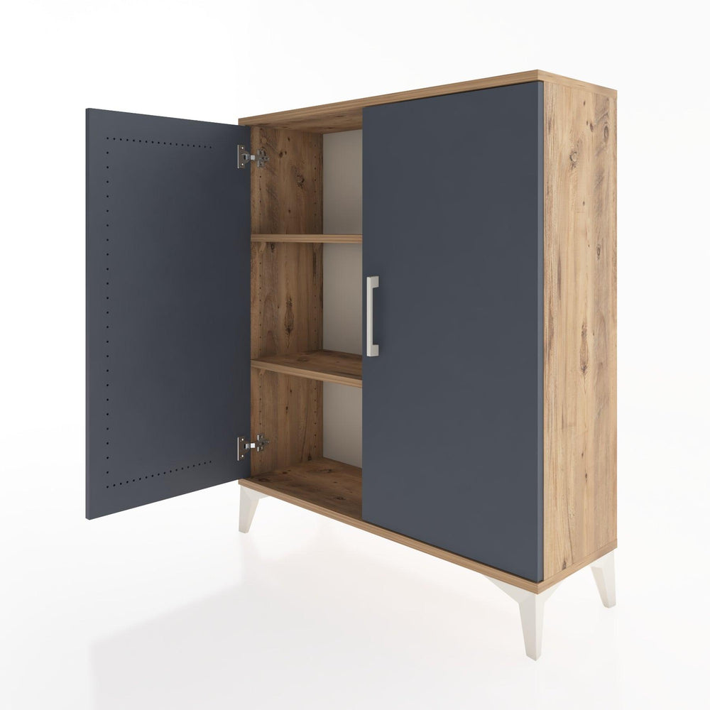 Woodntry Modüler Şifonyer Çam 88x30x94 cm Kapaklı K5-3