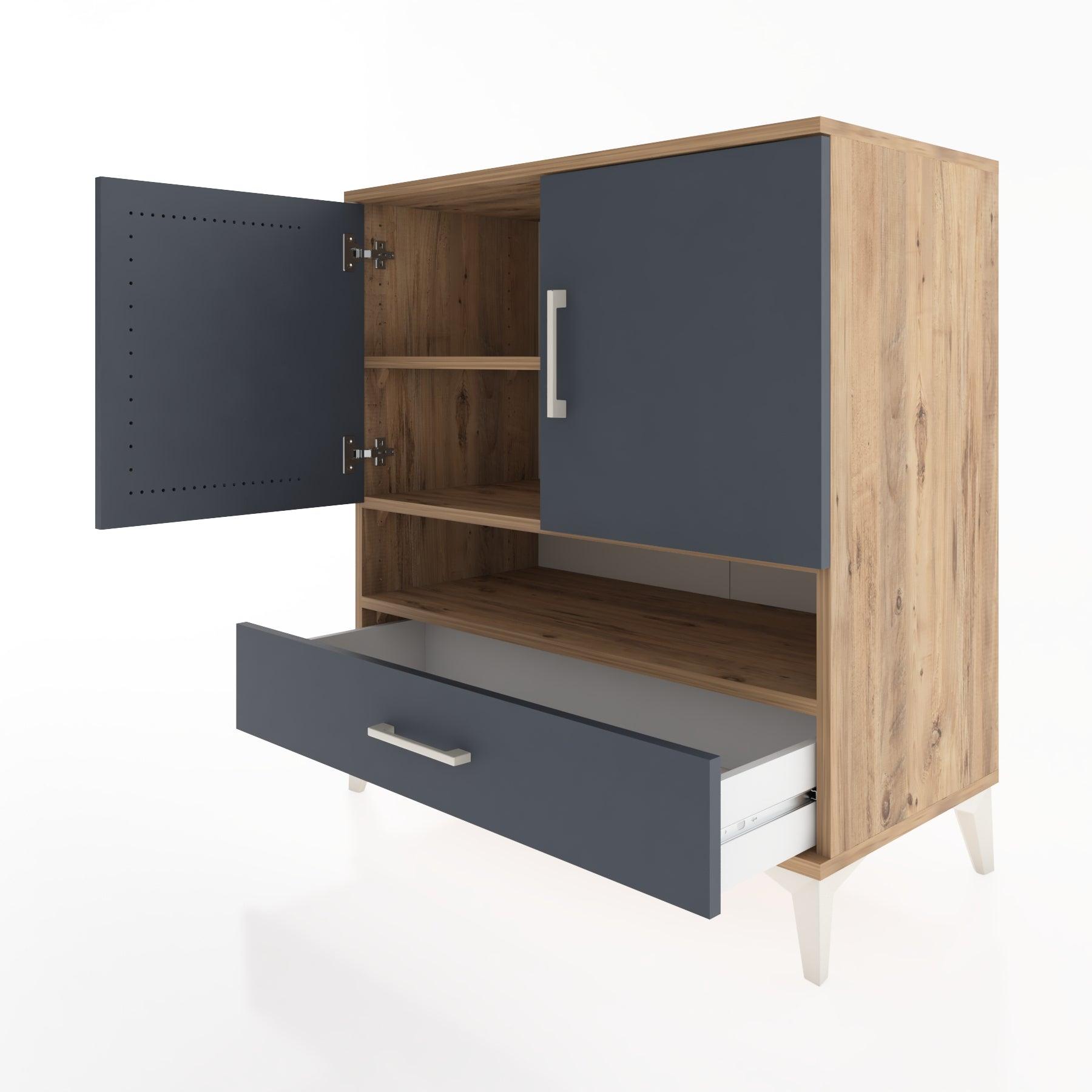 Woodntry Modular Dresser Pine 88x44x84 cm Functional F29-3