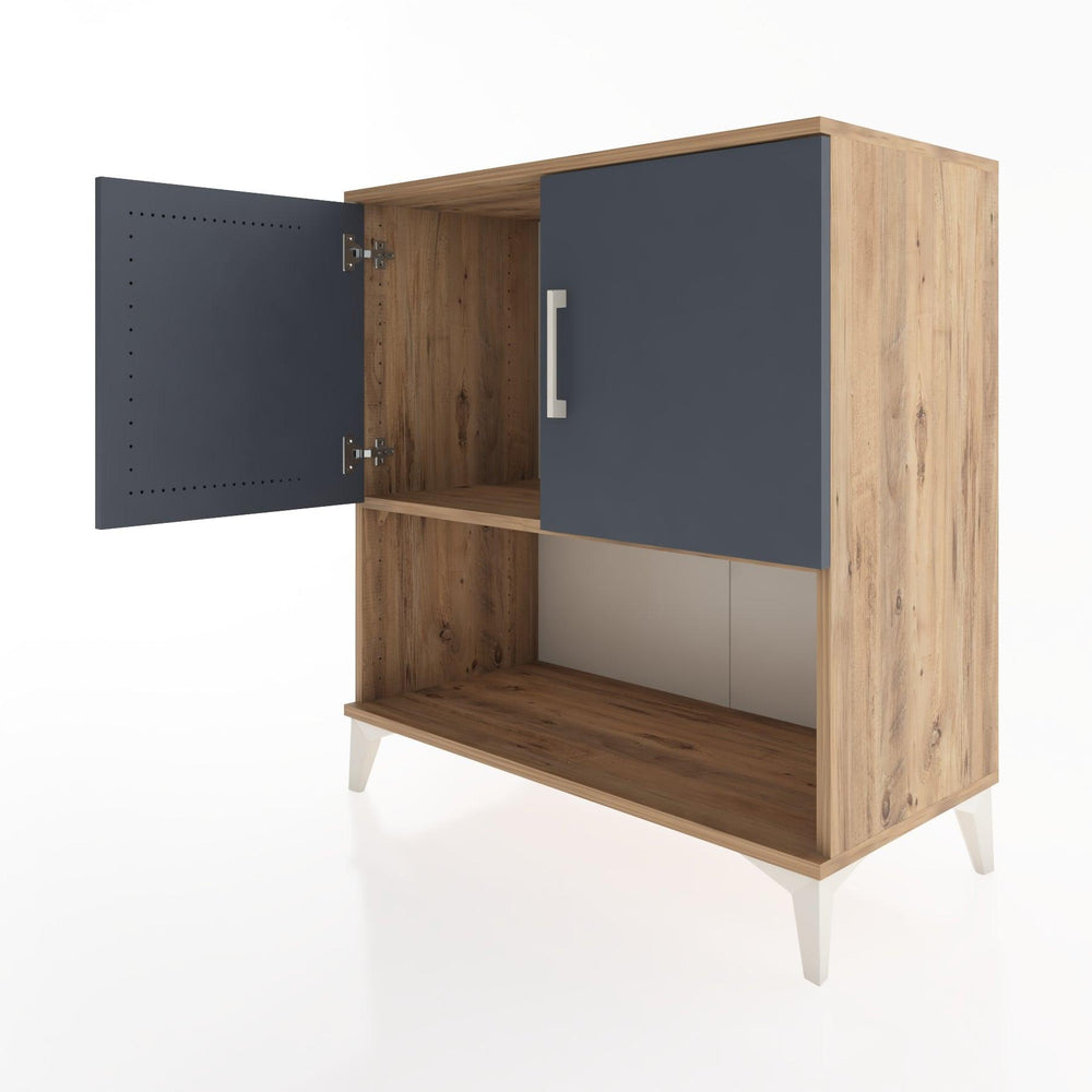 Woodntry Modular Dresser Pine 88x44x84 cm with Cover and Shelf KR45-3