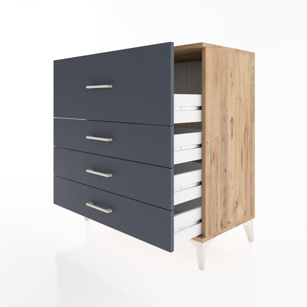 Woodntry Modüler Şifonyer Çam 88x44x84 cm Çekmeceli C7-3