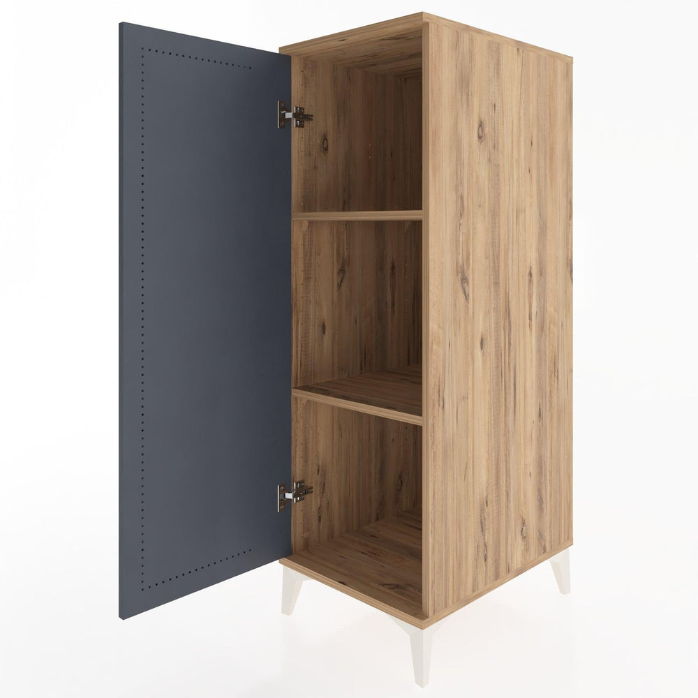 Woodntry Modular Cabinet Pine 44x30x122 cm With Cover K1-3