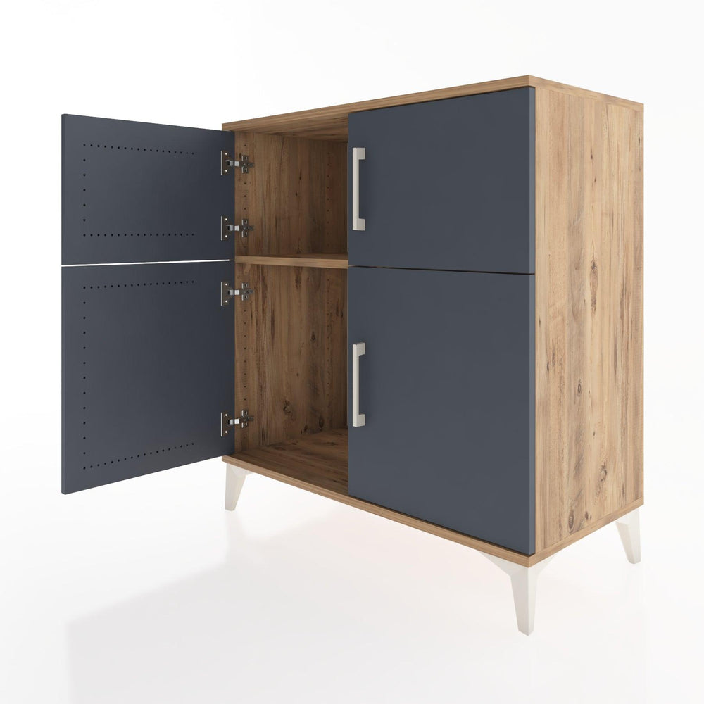 Woodntry Modüler Şifonyer Çam 88x44x84 cm Kapaklı K57-3