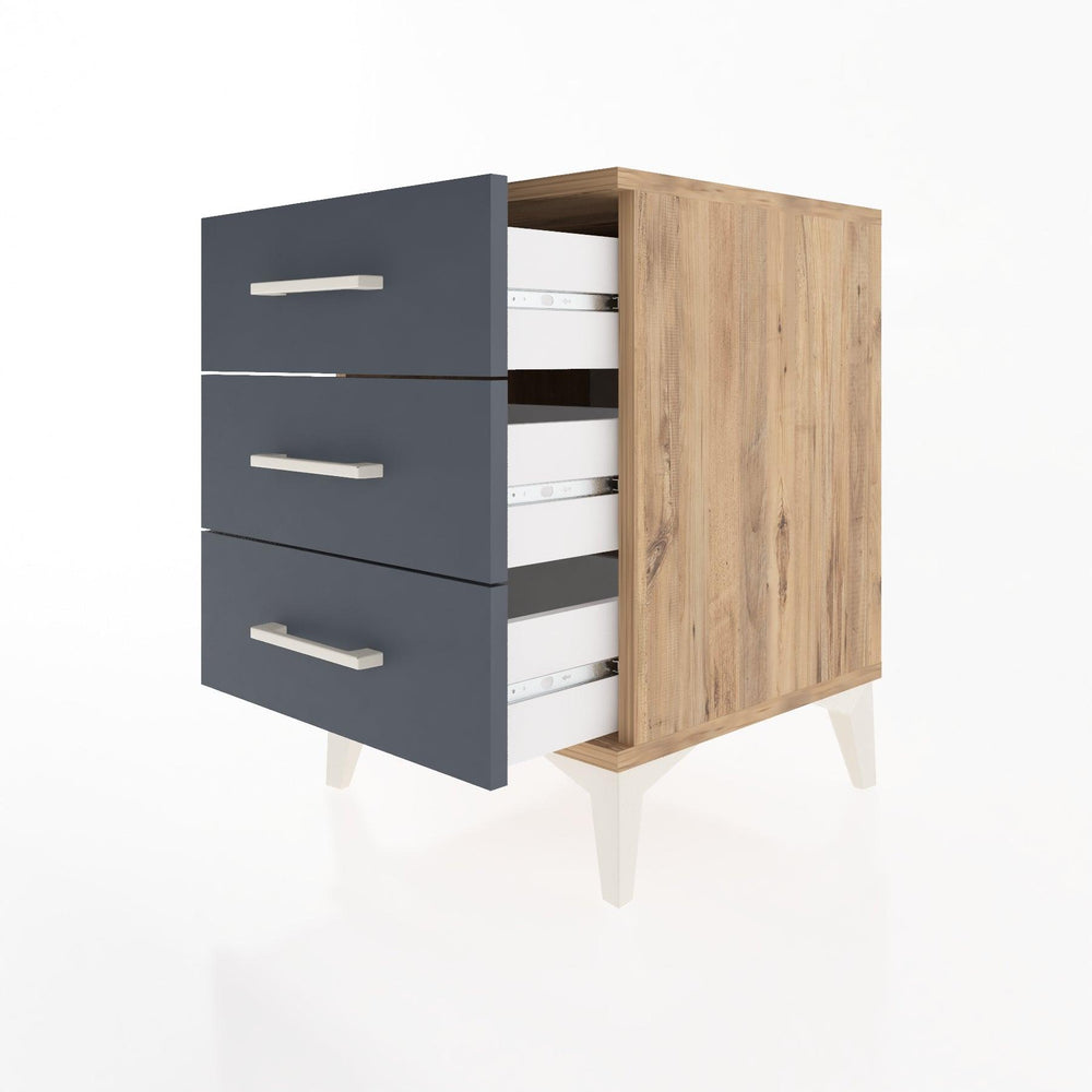 Woodntry Modular Nightstand Pine 44x44x52 cm Drawer C1-3