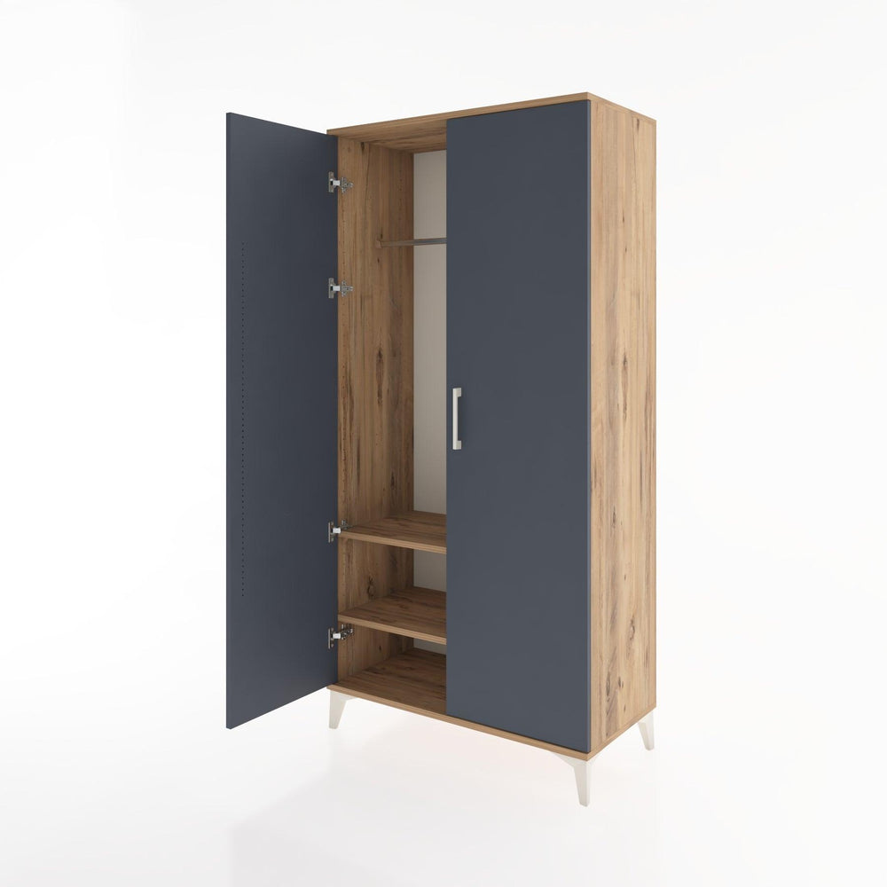 Woodntry Modular Cabinet Pine 88x44x170 cm with Cover K31-3