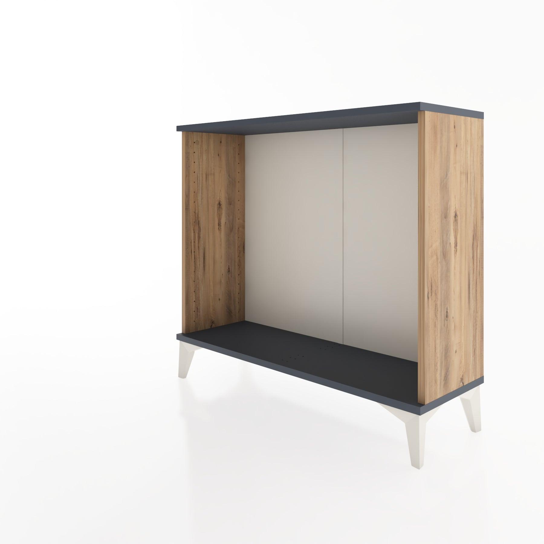 Woodntry Modüler Şifonyer Tek Bölmeli 88x30x68 cm Çam - Woodntry