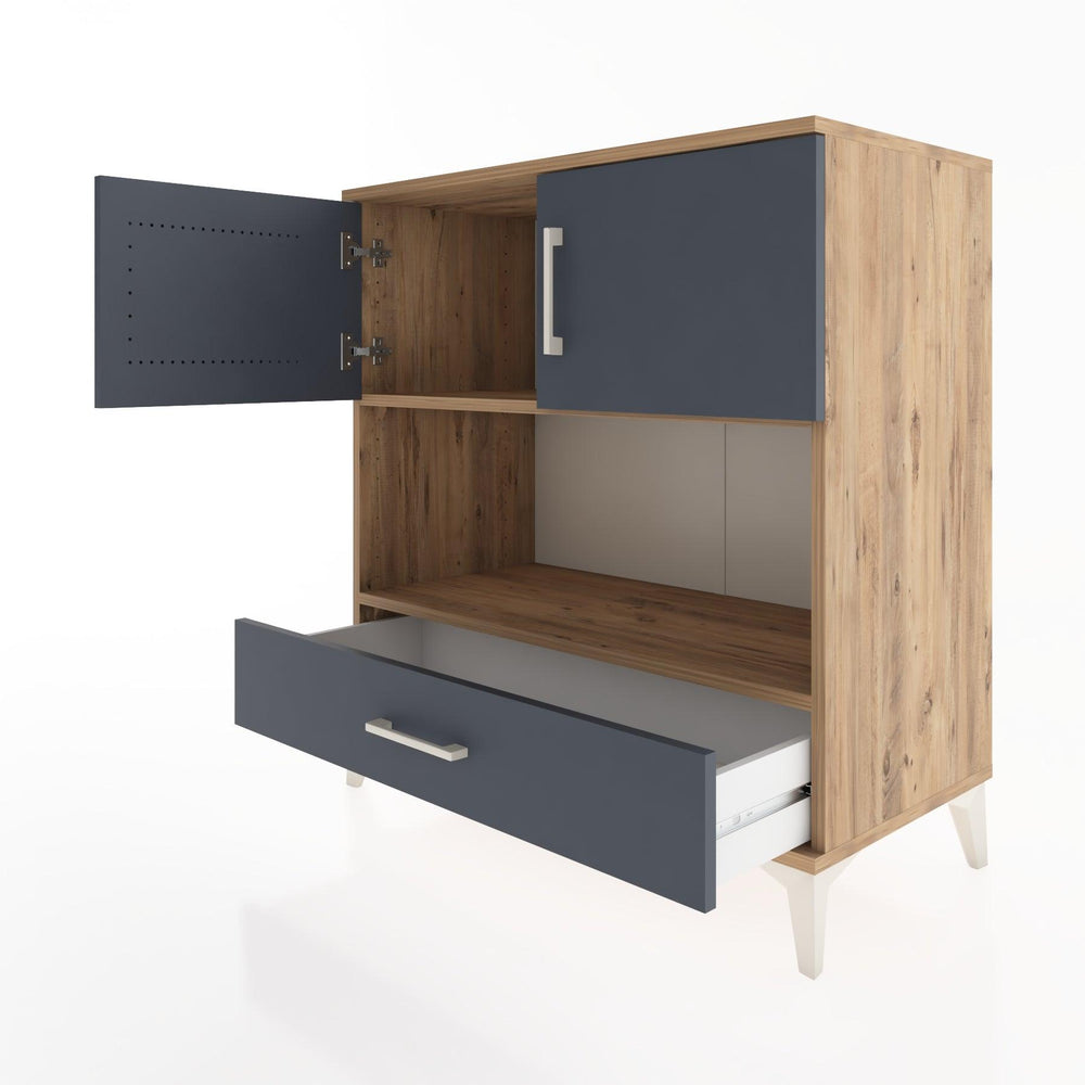 Woodntry Modüler Şifonyer Çam 88x44x84 cm Fonksiyonel F96-3