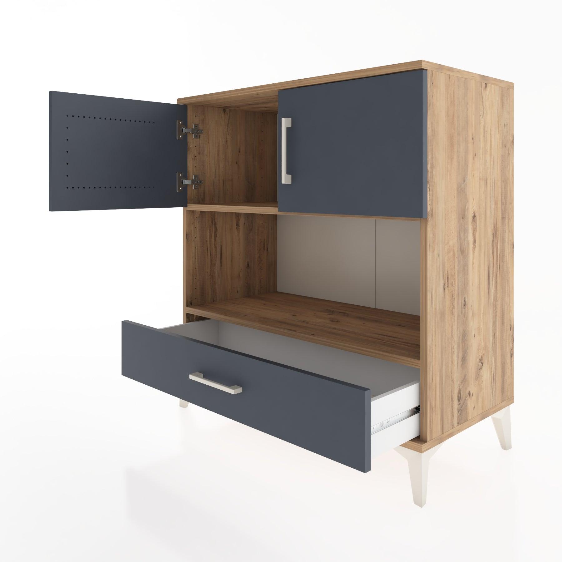 Woodntry Modular Dresser Pine 88x44x84 cm Functional F96-3