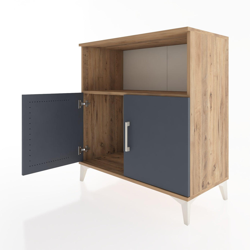 Woodntry Modular Dresser Pine 88x44x84 cm with Cover and Shelf KR42-3