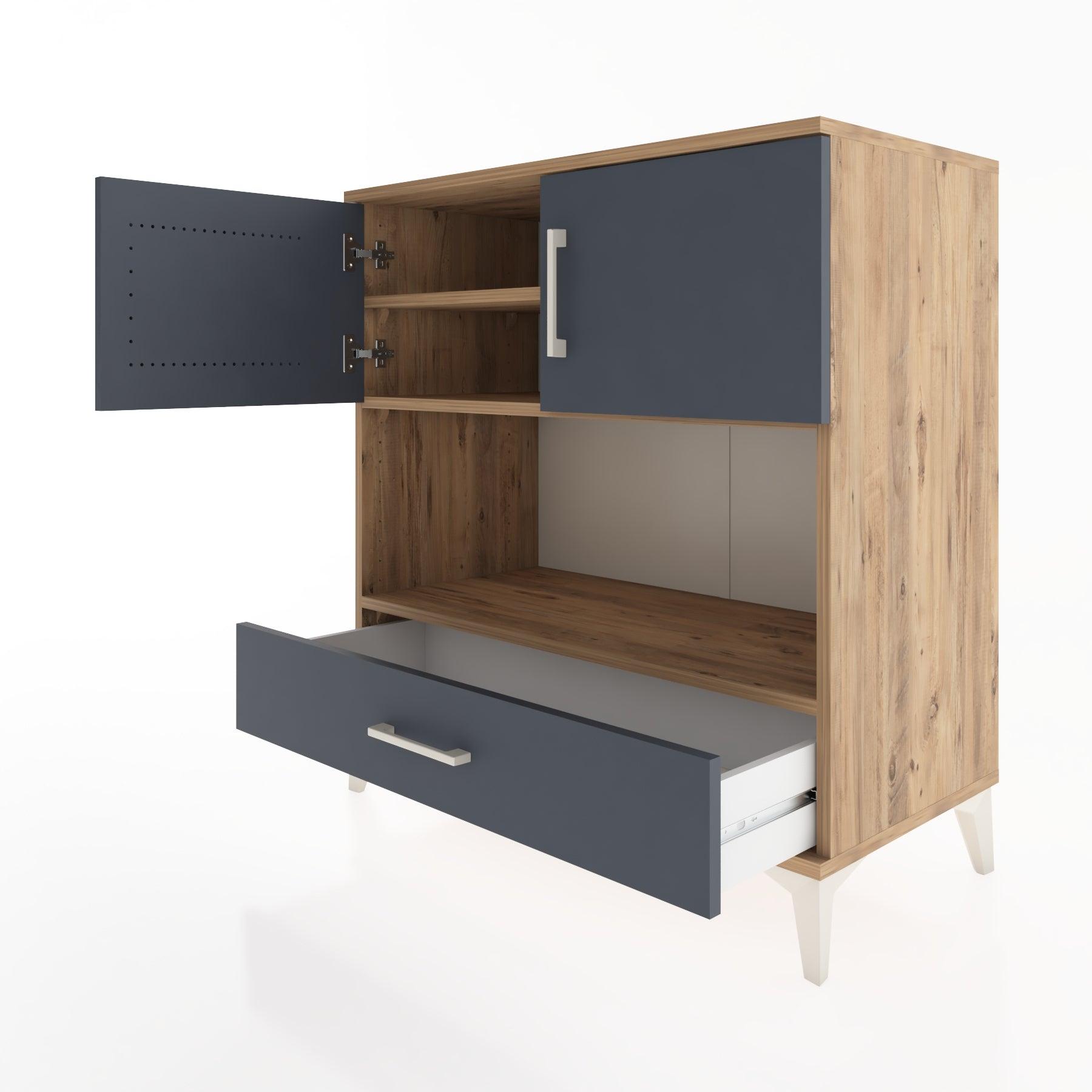 Woodntry Modular Dresser Pine 88x44x84 cm Functional F95-3