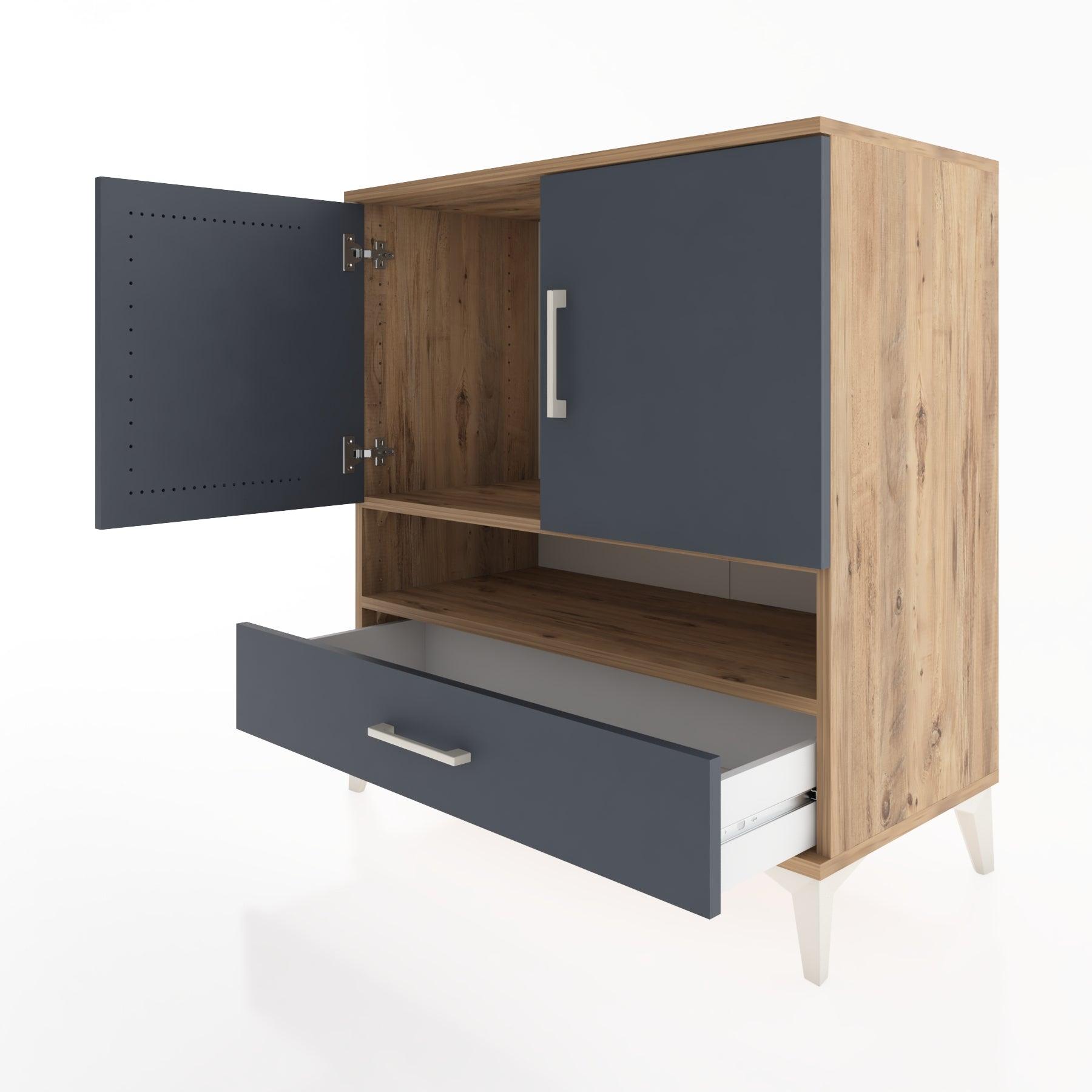 Woodntry Modular Dresser Pine 88x44x84 cm Functional F30-3