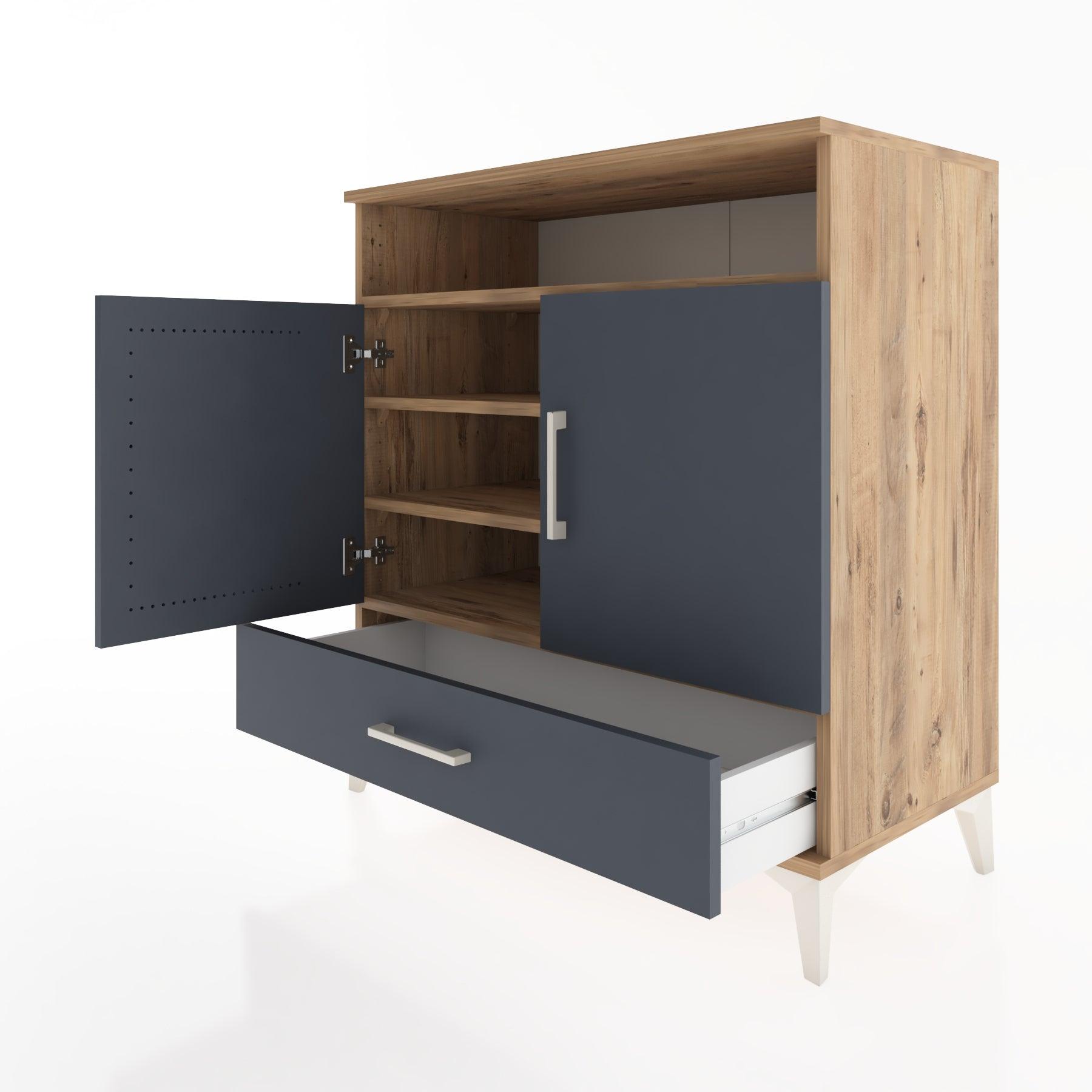 Woodntry Modular Dresser Pine 88x44x84 cm Functional F61-3