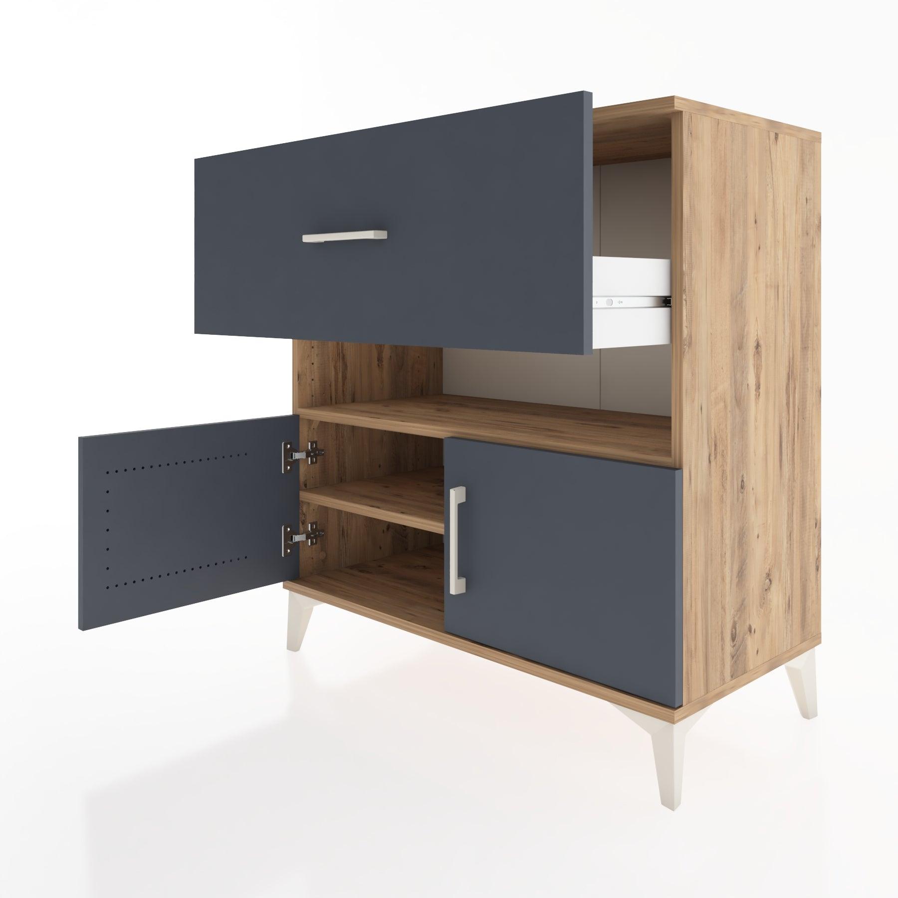 Woodntry Modular Dresser Pine 88x44x84 cm Functional F107-3