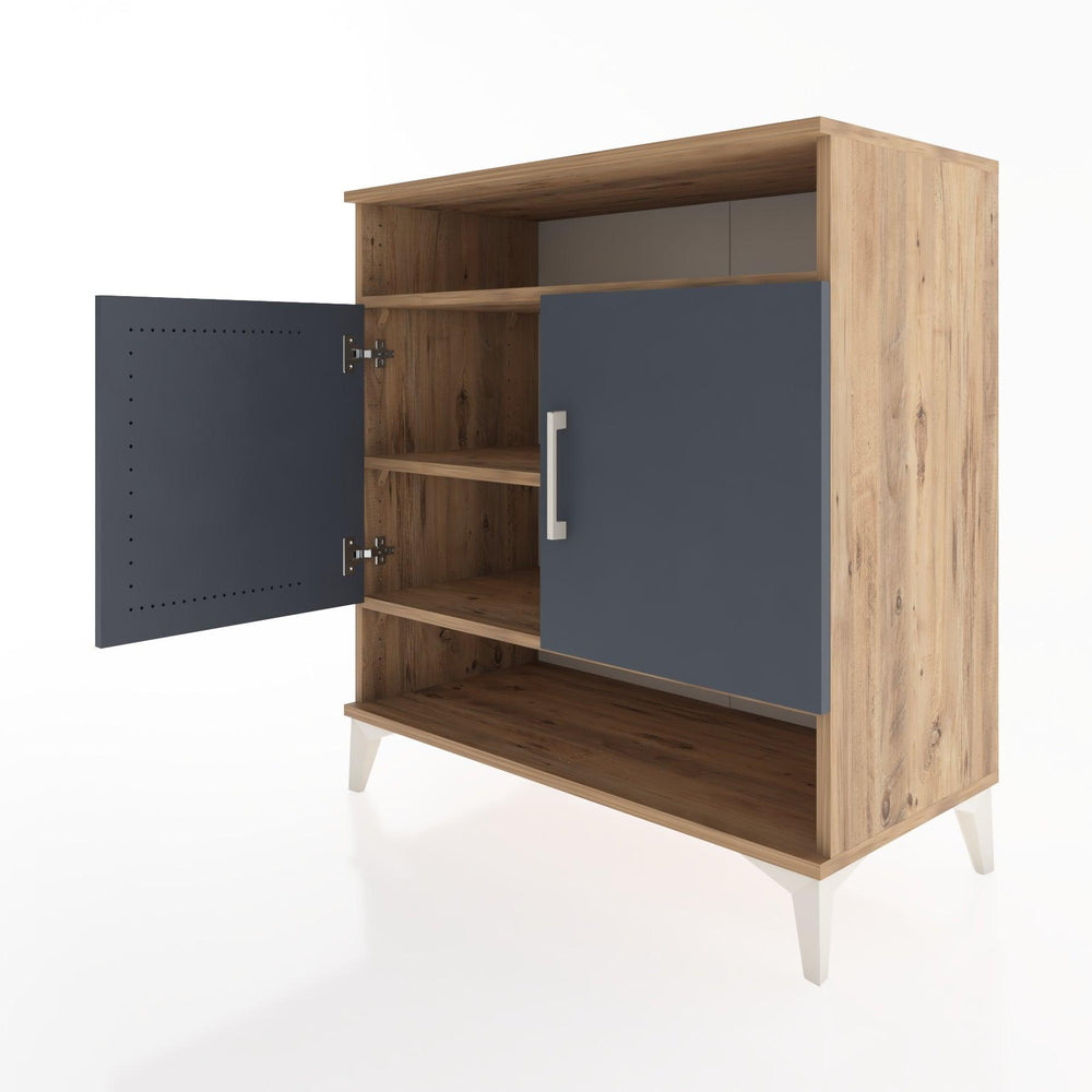 Woodntry Modular Dresser Pine 88x44x84 cm with Cover and Shelf KR68-3