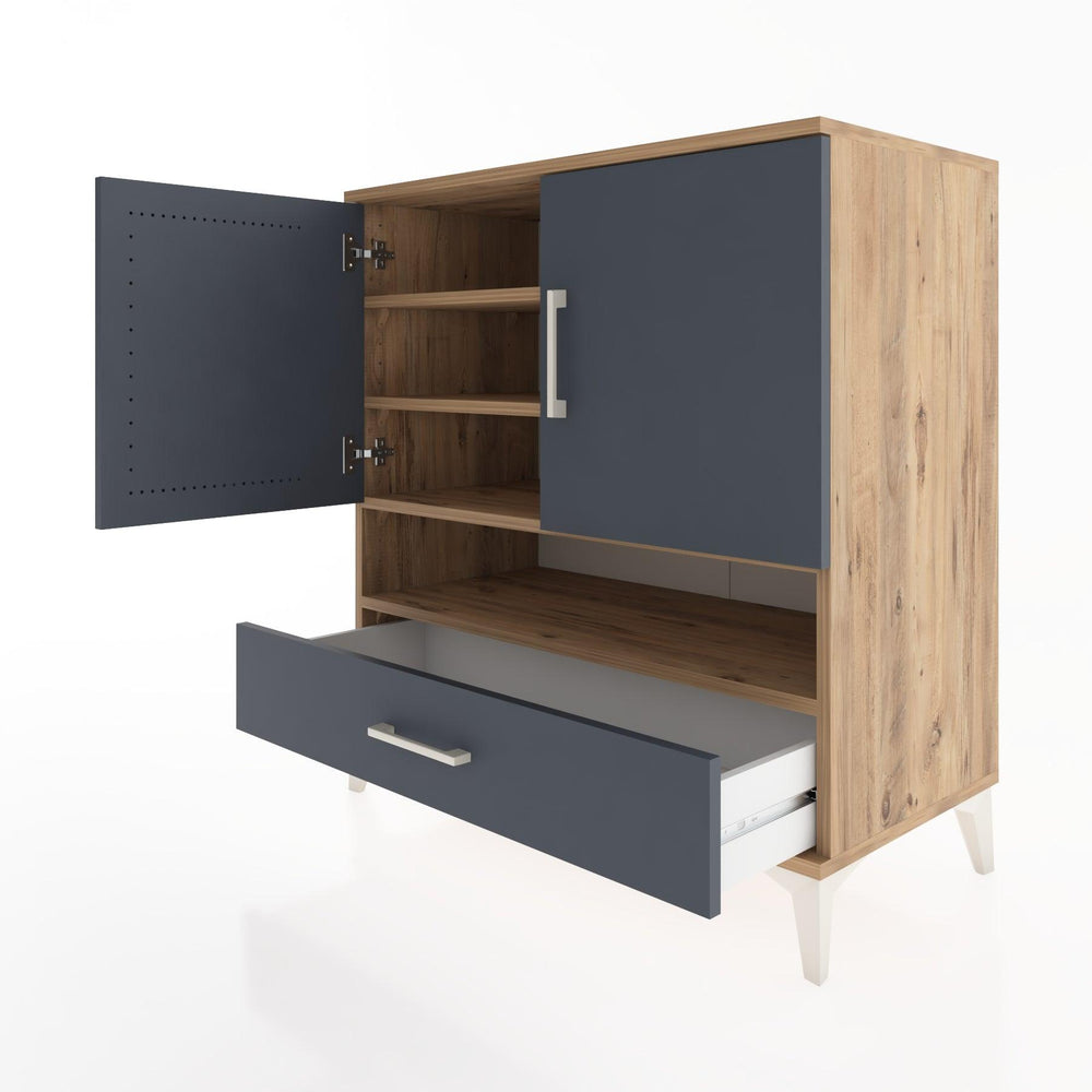 Woodntry Modular Dresser Pine 88x44x84 cm Functional F28-3