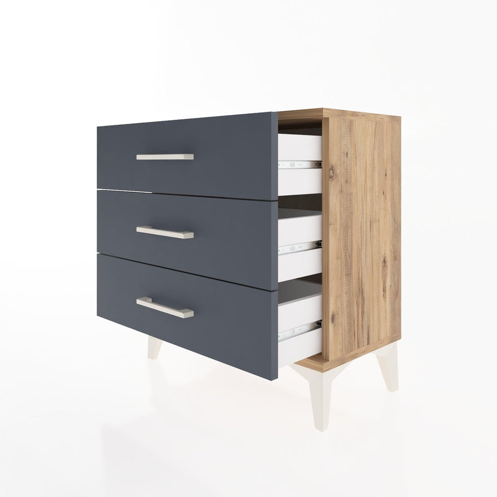 Woodntry Modular Nightstand Pine 60x30x52 cm Drawer C1-3