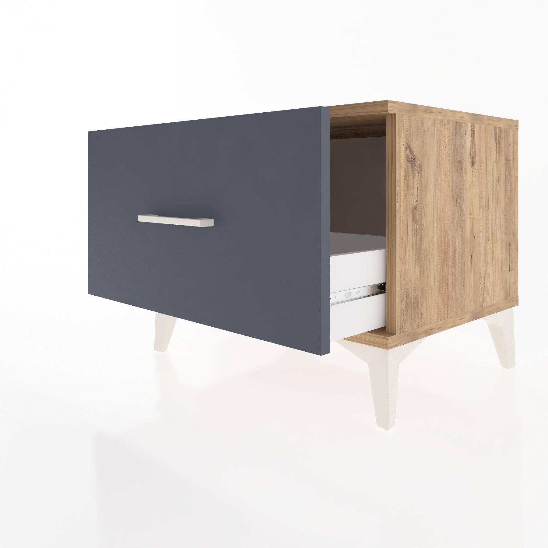 Woodntry Modular Nightstand Pine 60x44x68 cm Drawer C1-3
