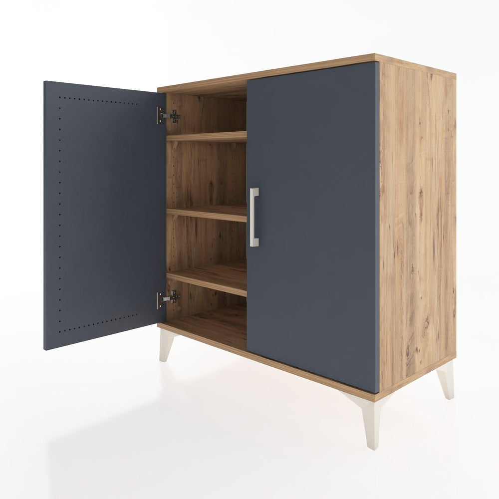 Woodntry Modüler Şifonyer Çam 88x44x84 cm Kapaklı K88-3