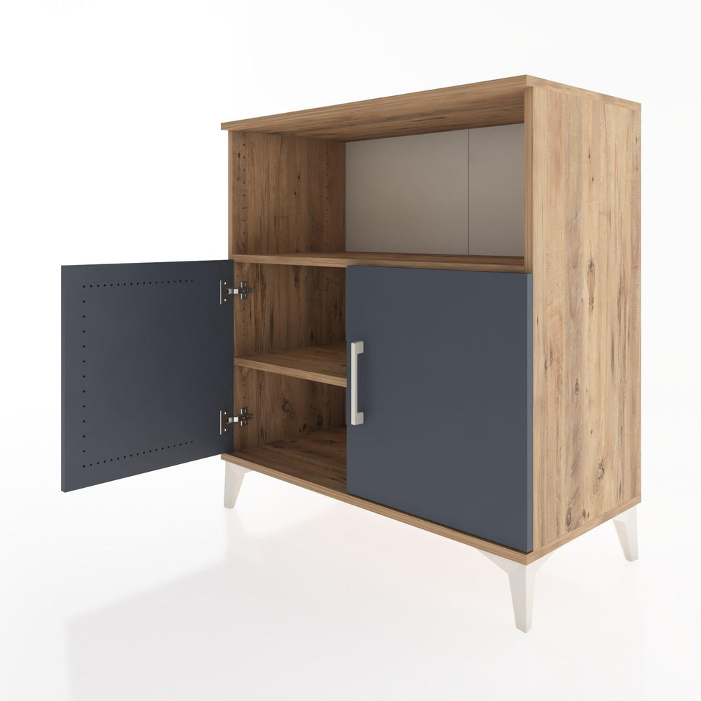 Woodntry Modular Dresser Pine 88x44x84 cm with Cover and Shelf KR41-3