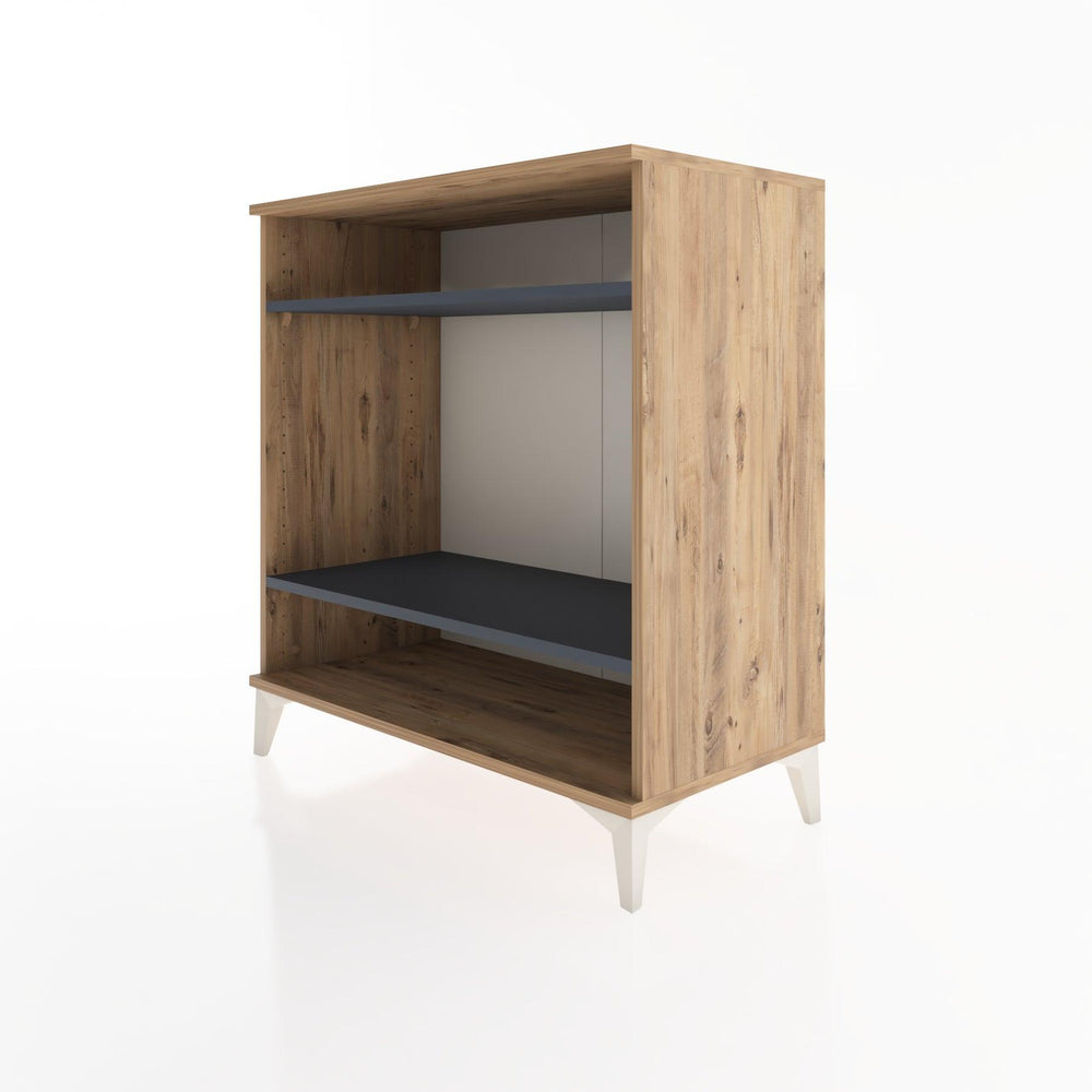 Woodntry Modüler Şifonyer Çam 88x44x84 cm Raflı R122-3