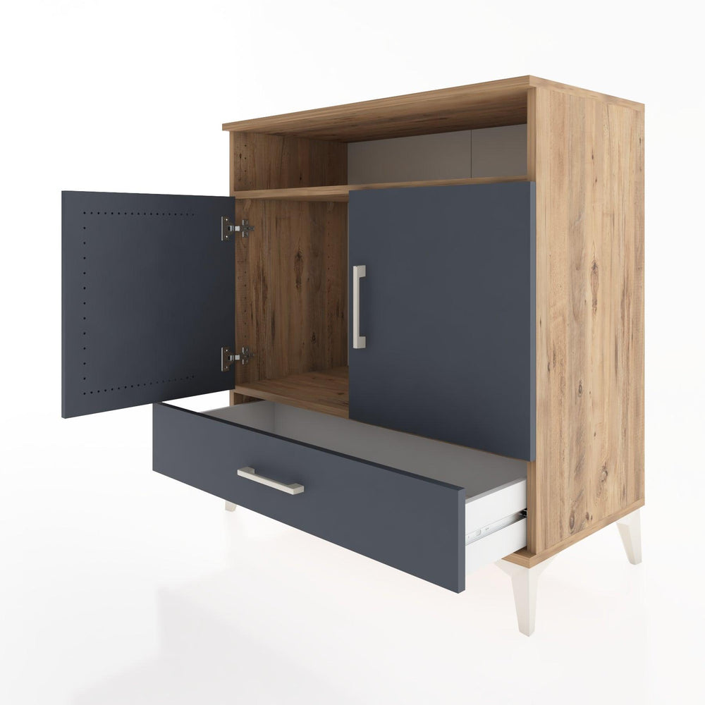 Woodntry Modüler Şifonyer Çam 88x44x84 cm Fonksiyonel F63-3