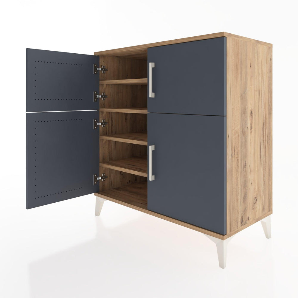 Woodntry Modüler Şifonyer Çam 88x44x84 cm Kapaklı K52-3