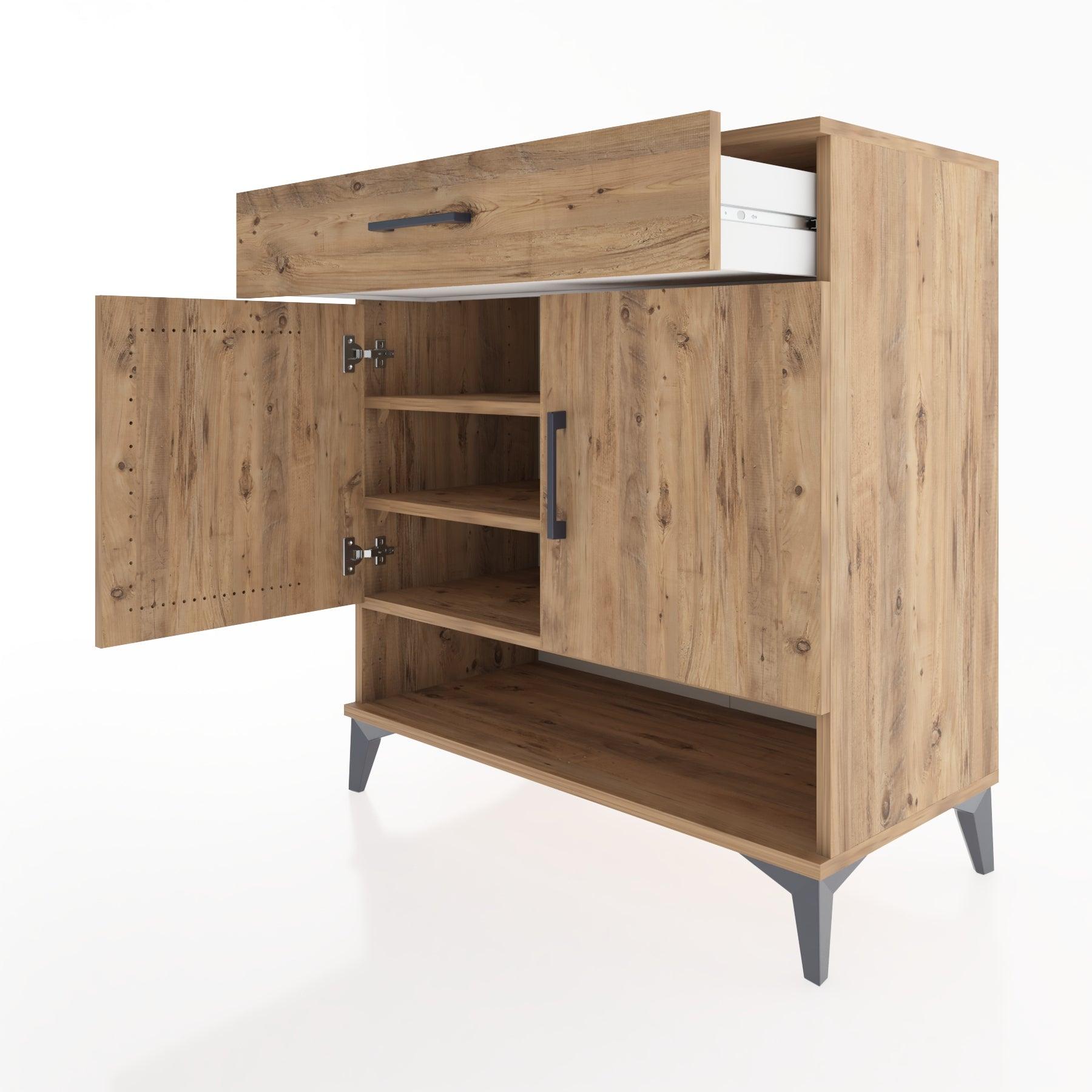 Woodntry Modular Dresser Pine 88x44x84 cm Functional F64-3
