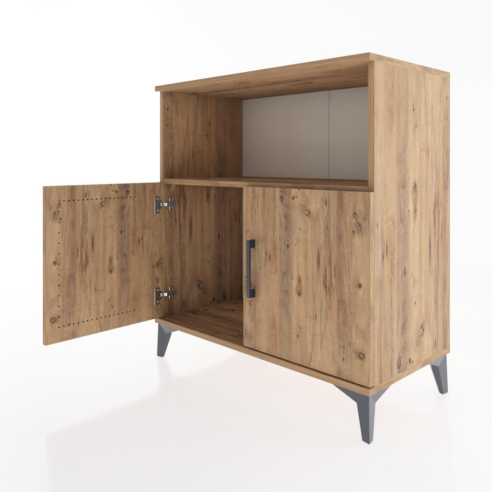 Woodntry Modular Dresser Pine 88x44x84 cm with Cover and Shelf KR42-3