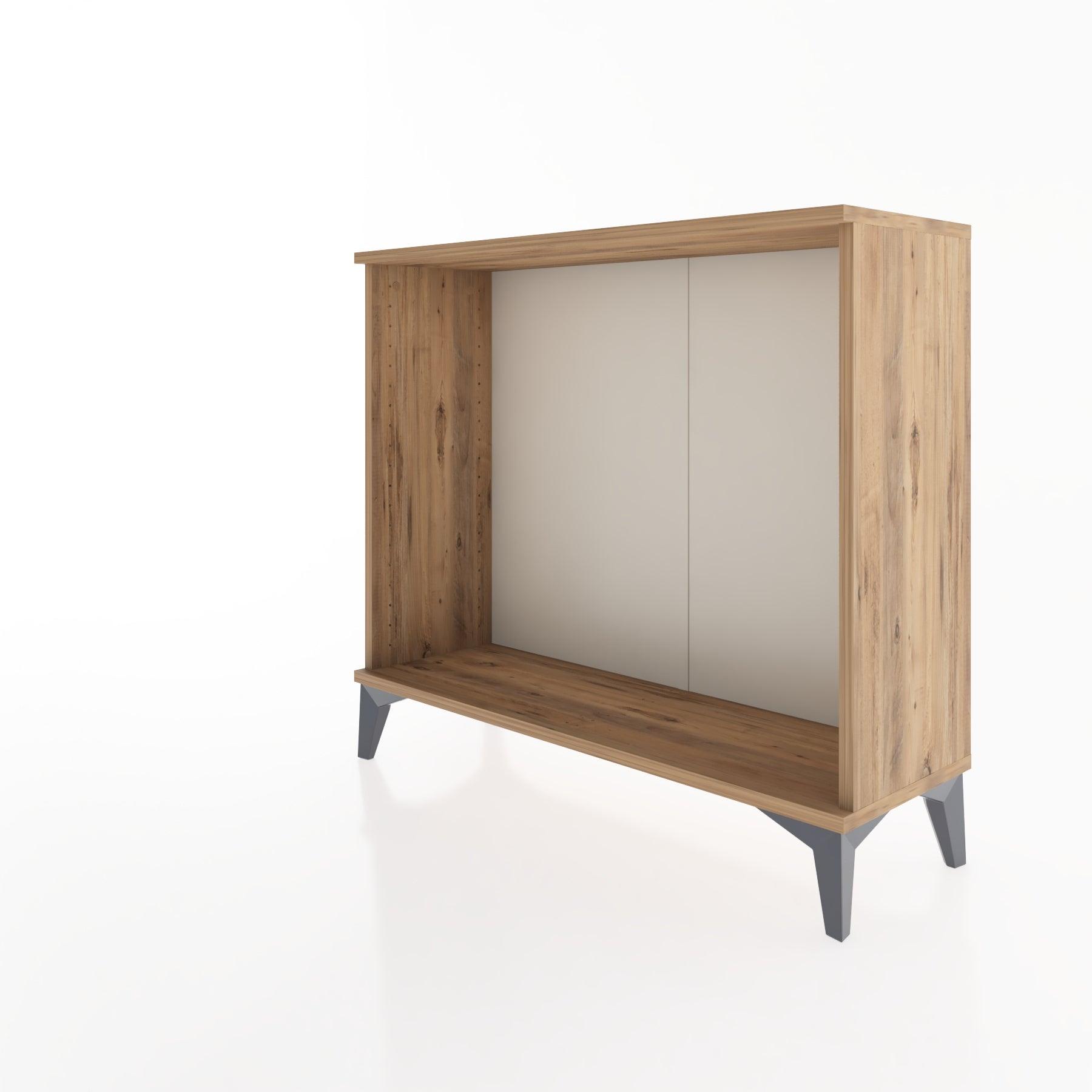 Woodntry Modüler Şifonyer Tek Bölmeli 88x30x68 cm Çam - Woodntry