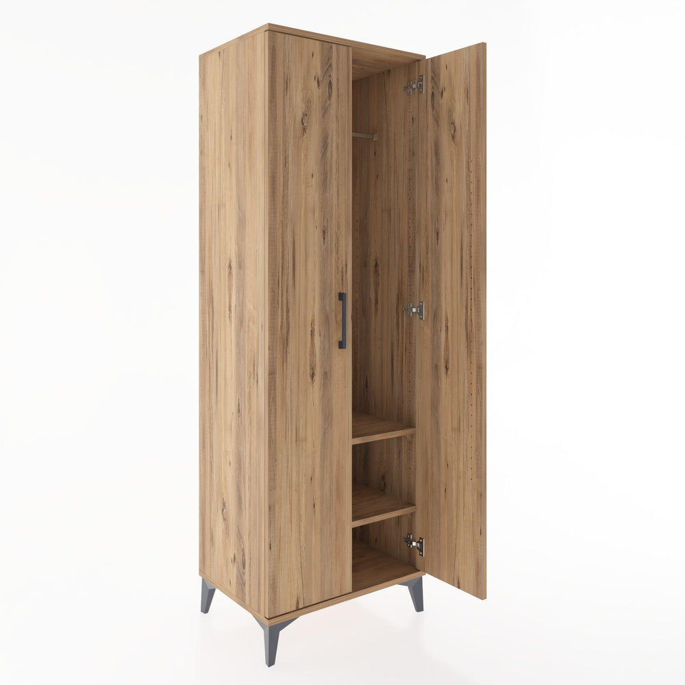 Woodntry Modüler Dolap Çam 60x44x170 cm Kapaklı K31-3