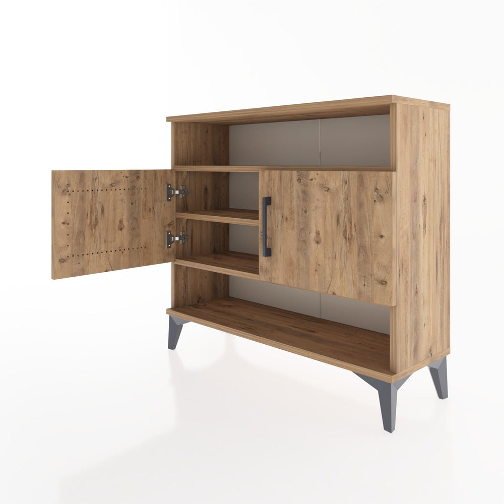 Woodntry Modüler Şifonyer Çekmece ve Kapaklı V3 88x30x68 cm Aytaşı - Woodntry