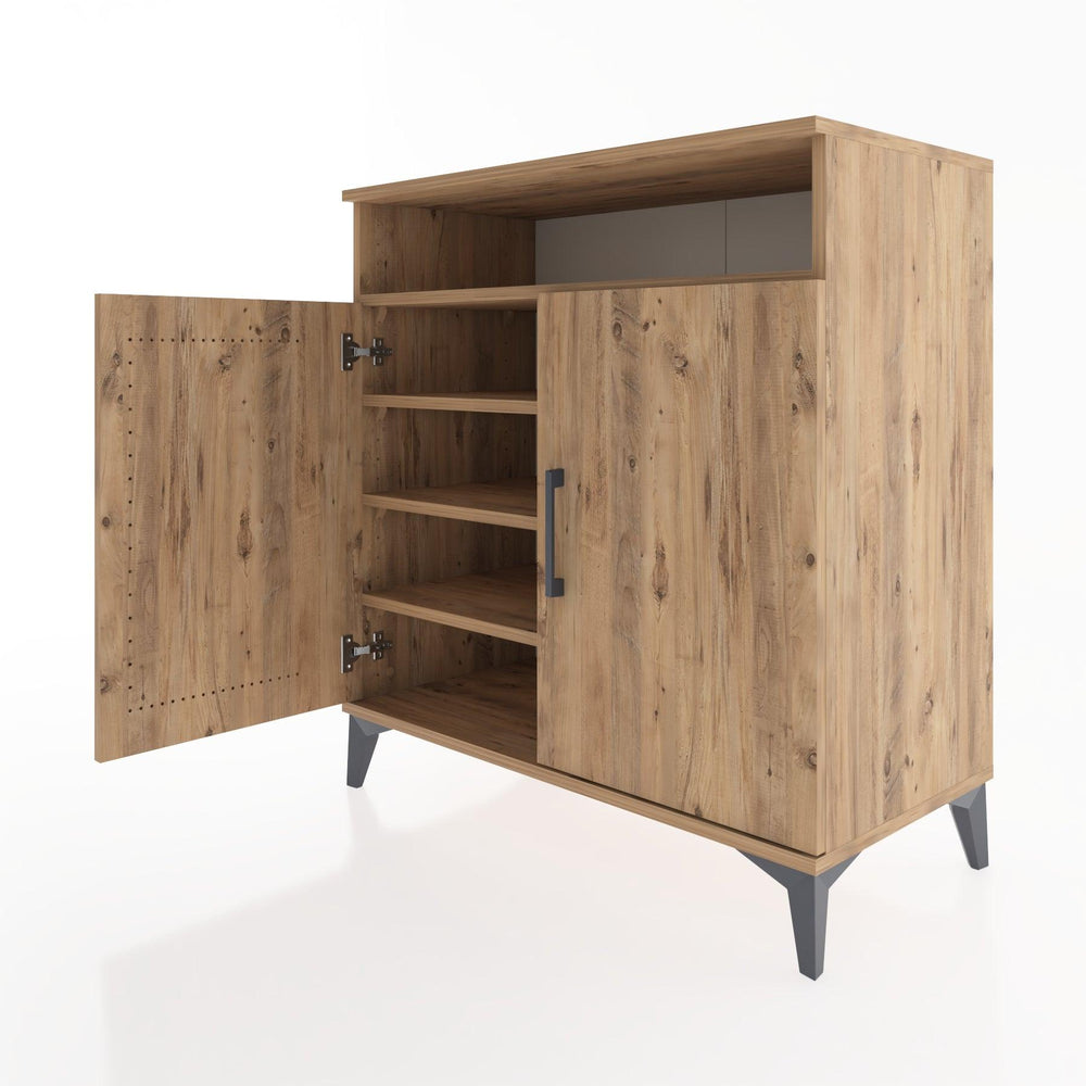 Woodntry Modular Dresser Pine 88x44x84 cm with Cover and Shelf KR82-3