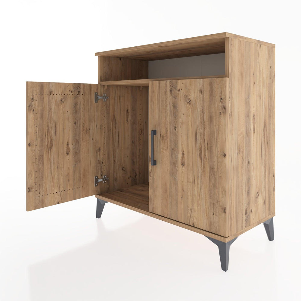 Woodntry Modular Dresser Pine 88x44x84 cm with Cover and Shelf KR85-3