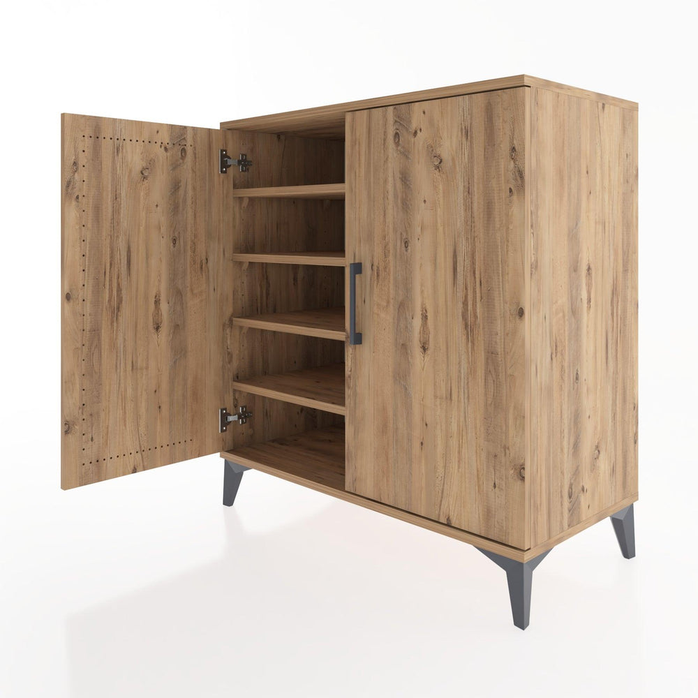 Woodntry Modüler Şifonyer Çam 88x44x84 cm Kapaklı K86-3