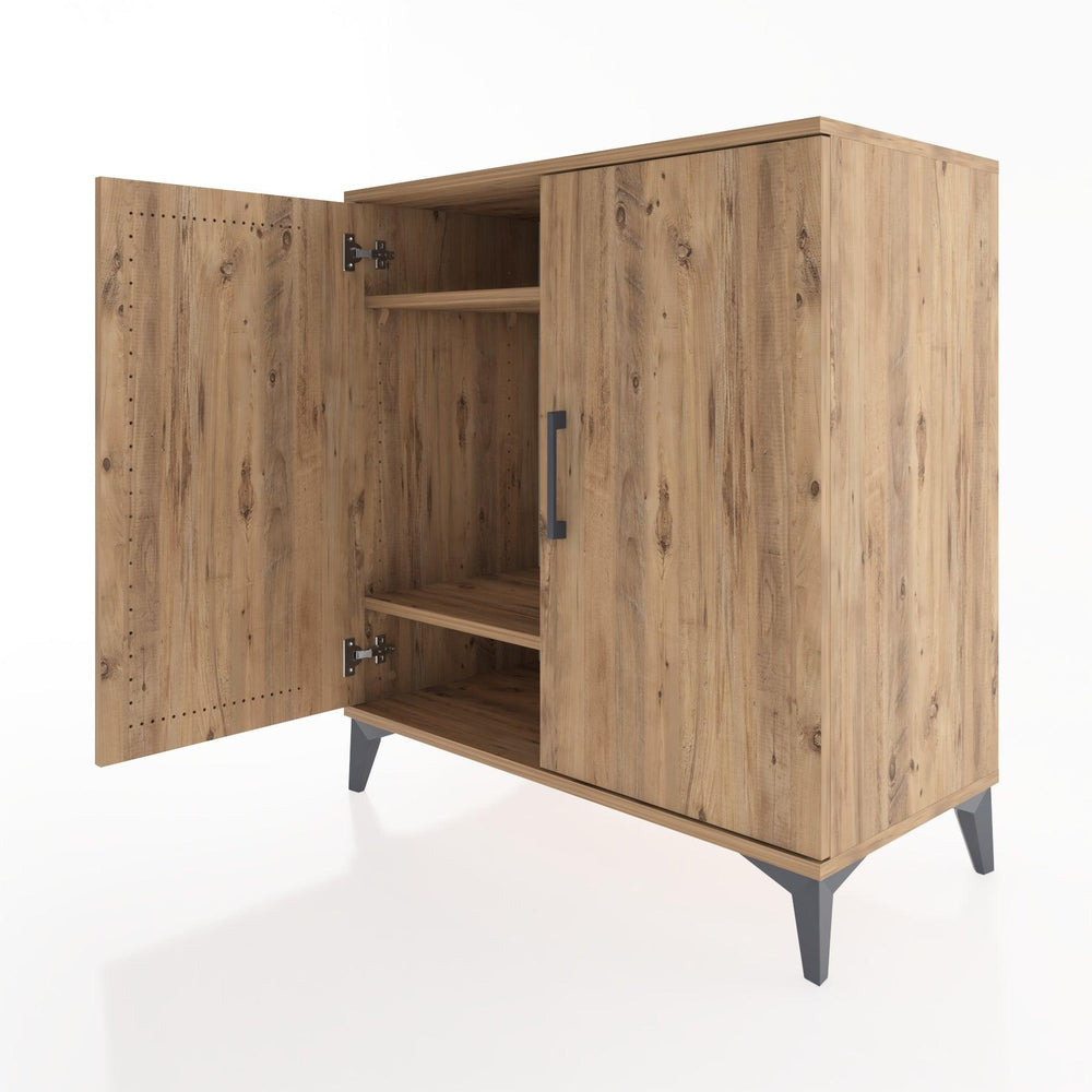 Woodntry Modüler Şifonyer Çam 88x44x84 cm Kapaklı K87-3