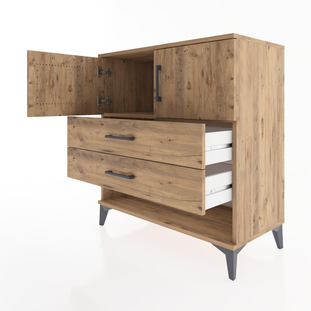 Woodntry Modular Dresser Pine 88x44x84 cm Functional F100-3