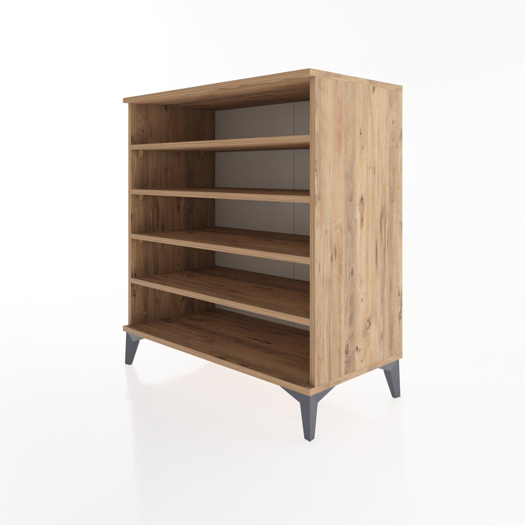 Woodntry Modular Dresser Pine 88x44x84 cm with Shelf R121-3