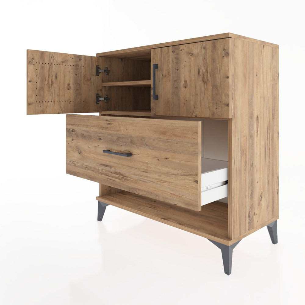 Woodntry Modular Dresser Pine 88x44x84 cm Functional F119-3