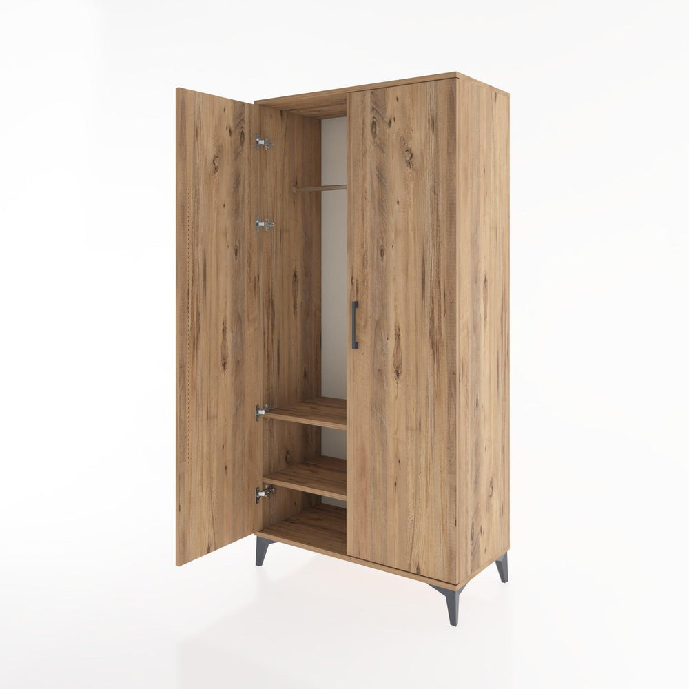 Woodntry Modular Cabinet Pine 88x44x170 cm with Cover K31-3