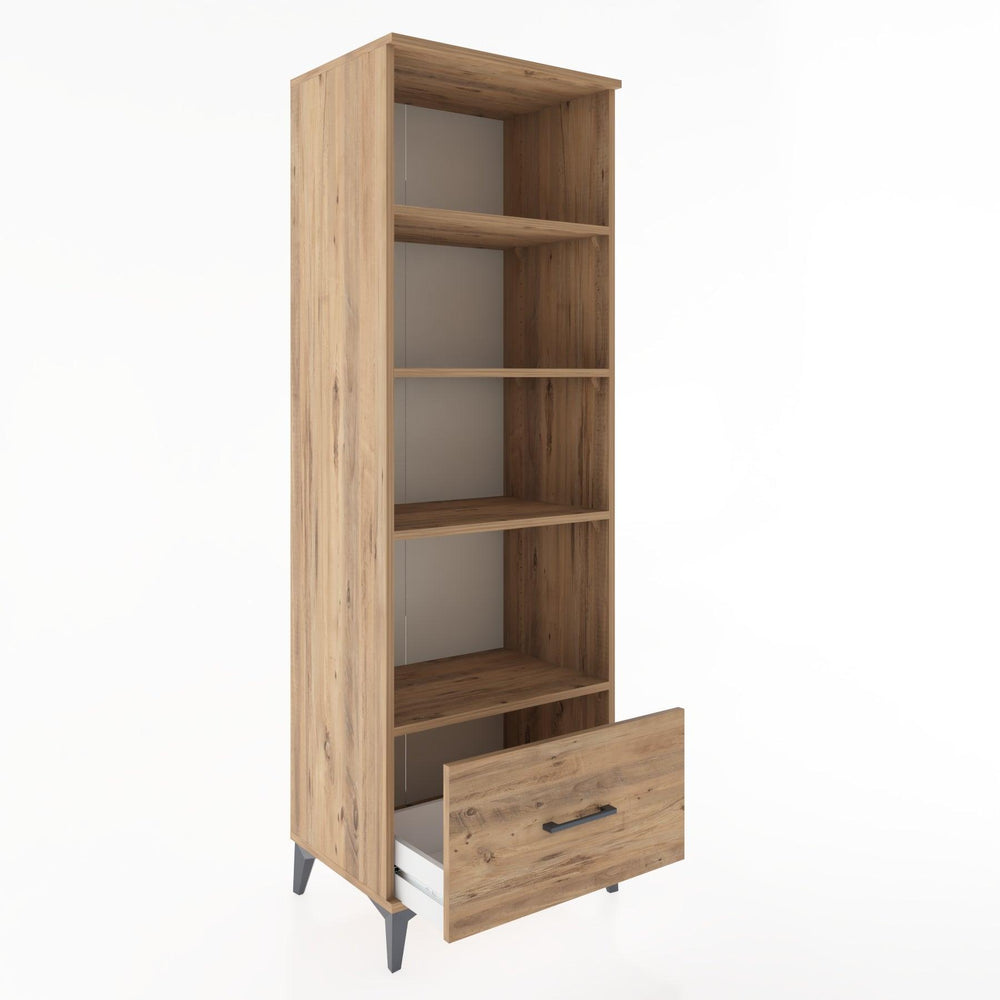 Woodntry Modular Cabinet Pine 60x44x170 cm with Drawers and Shelves CR44-3